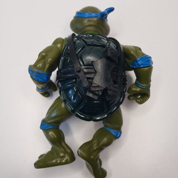 Teenage Mutant Ninja Turtles Playmates Action Figure TMNT Toy Leonardo 1988 - Picture 3 of 10